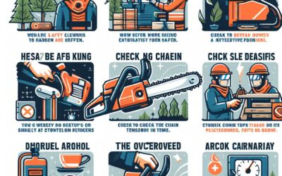 Sicherheit bei der Arbeit mit Kettensägen